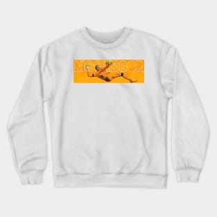 He dives to the left, he dives to the right Crewneck Sweatshirt